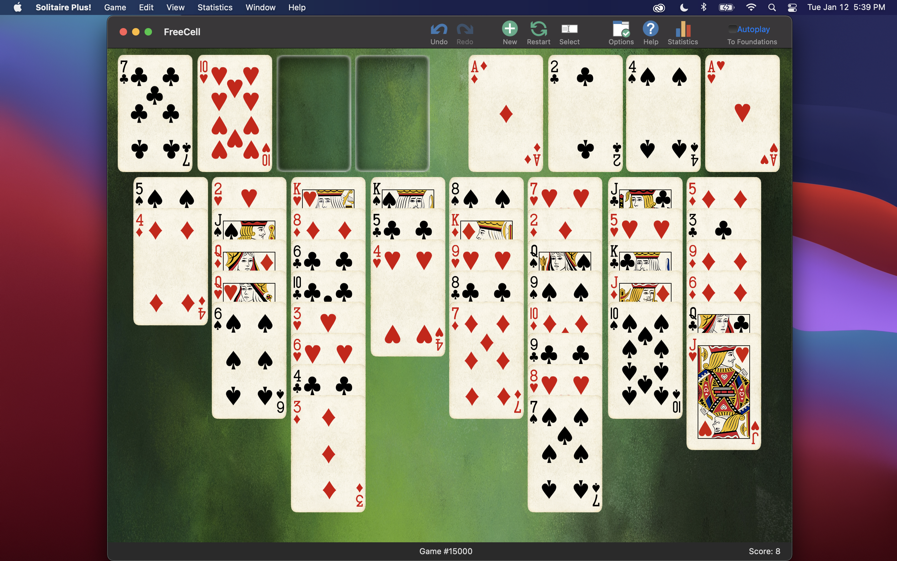 solitaire for mac os sierra